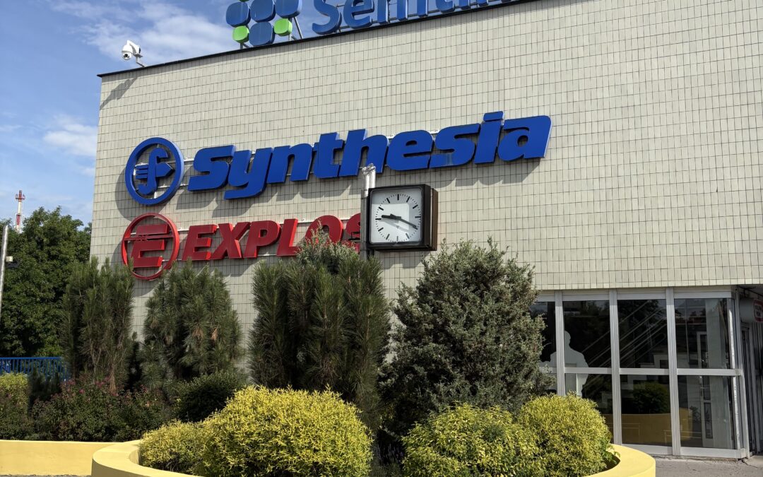 Obnova střešního odtahového systému | Synthesia Pardubice