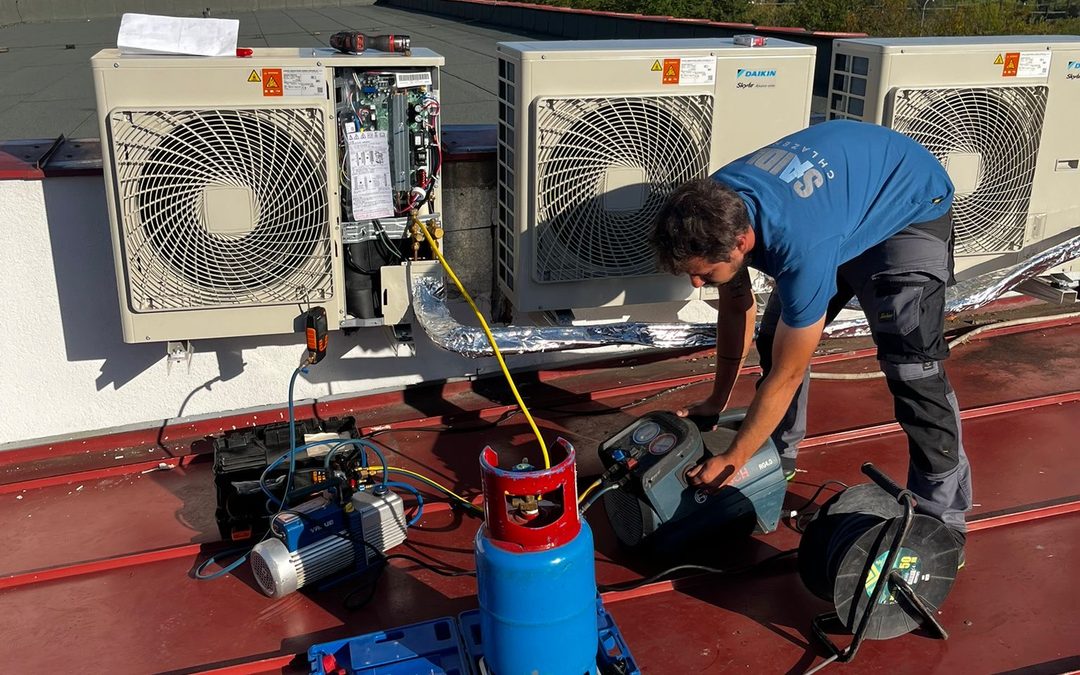 Rekonstrukce chlazení prodejny s technologií Daikin Sky Air | Most