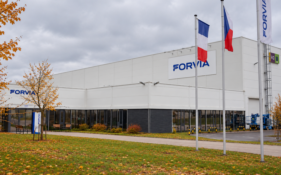 Průmyslová filtrace vzduchu a regenerace filtrů | FORVIA Bezděčín
